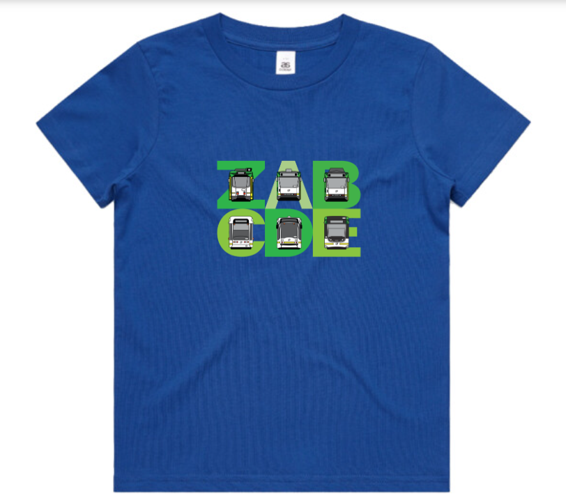 MEL Metro Tram Class Heroes (youth tee)