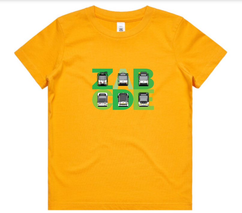 MEL Metro Tram Class Heroes (youth tee)