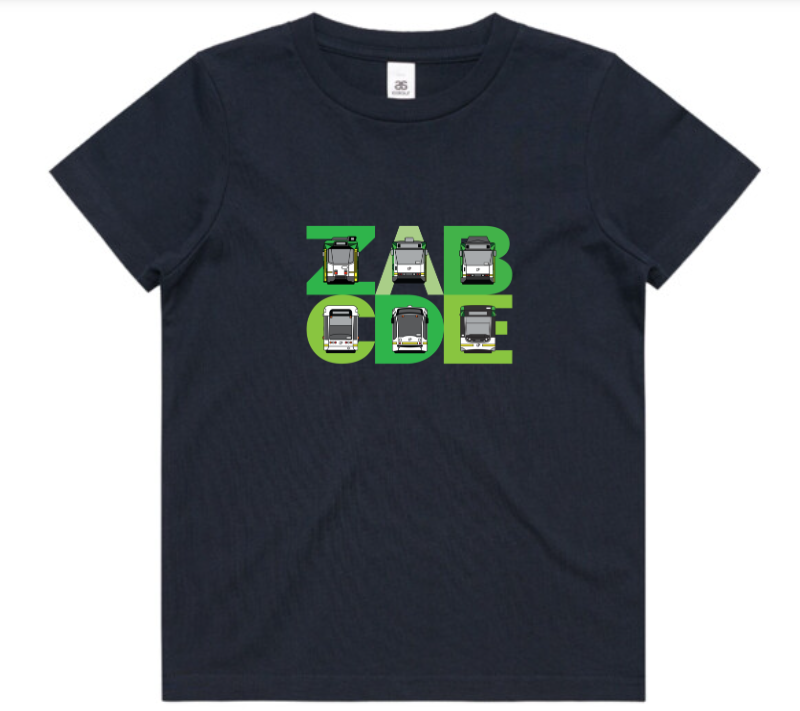 MEL Metro Tram Class Heroes (youth tee)