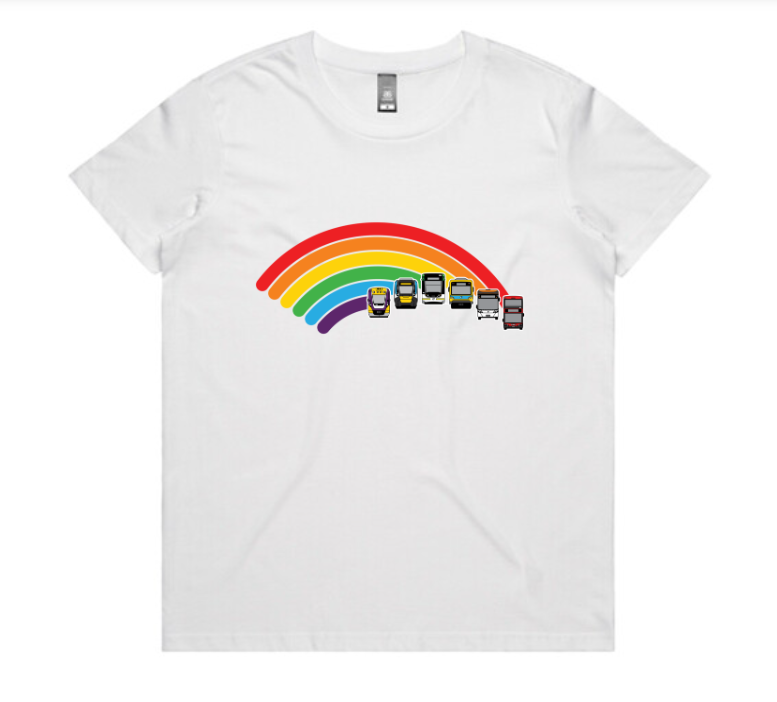 MEL Ride the rainbow (Women's tee)