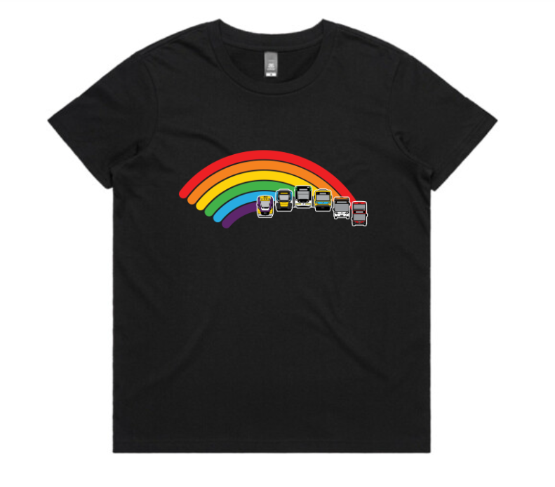 MEL Ride the rainbow (Women's tee)