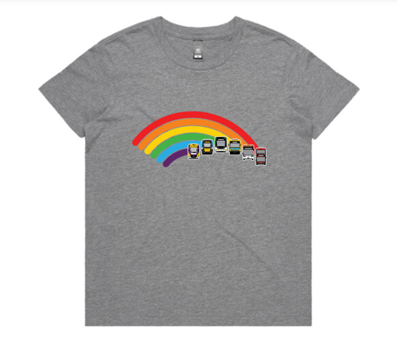 MEL Ride the rainbow (Women's tee)