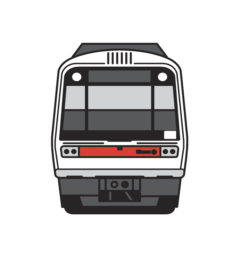 PERTH Train Sticker (A-series)