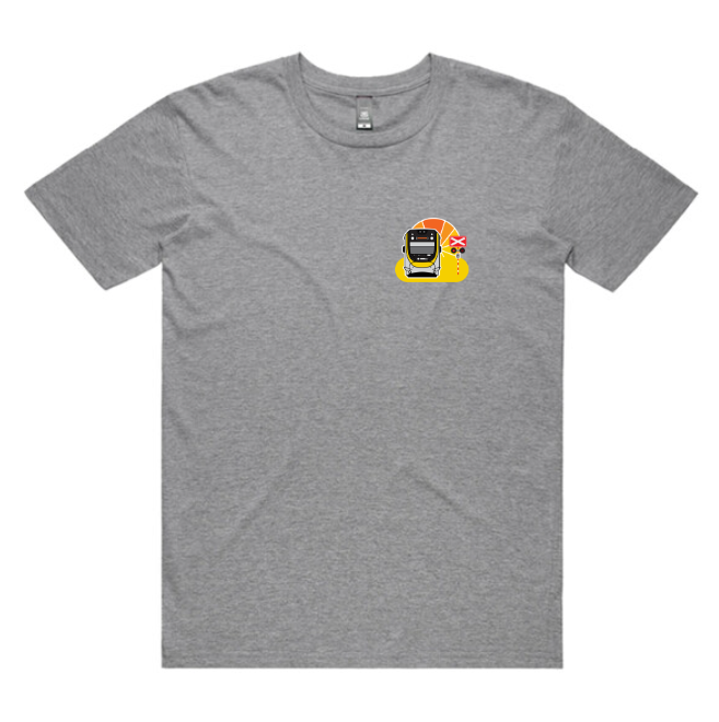 SEQ Train NGR Crossing Pocket Tee (unisex tee)