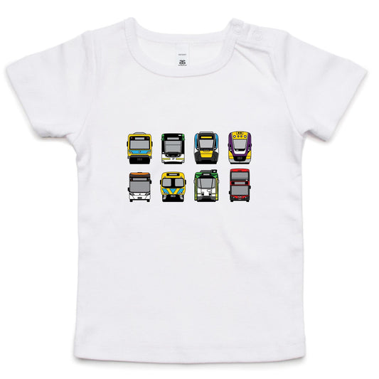 Infant Wee Tee - Melbourne transit collection