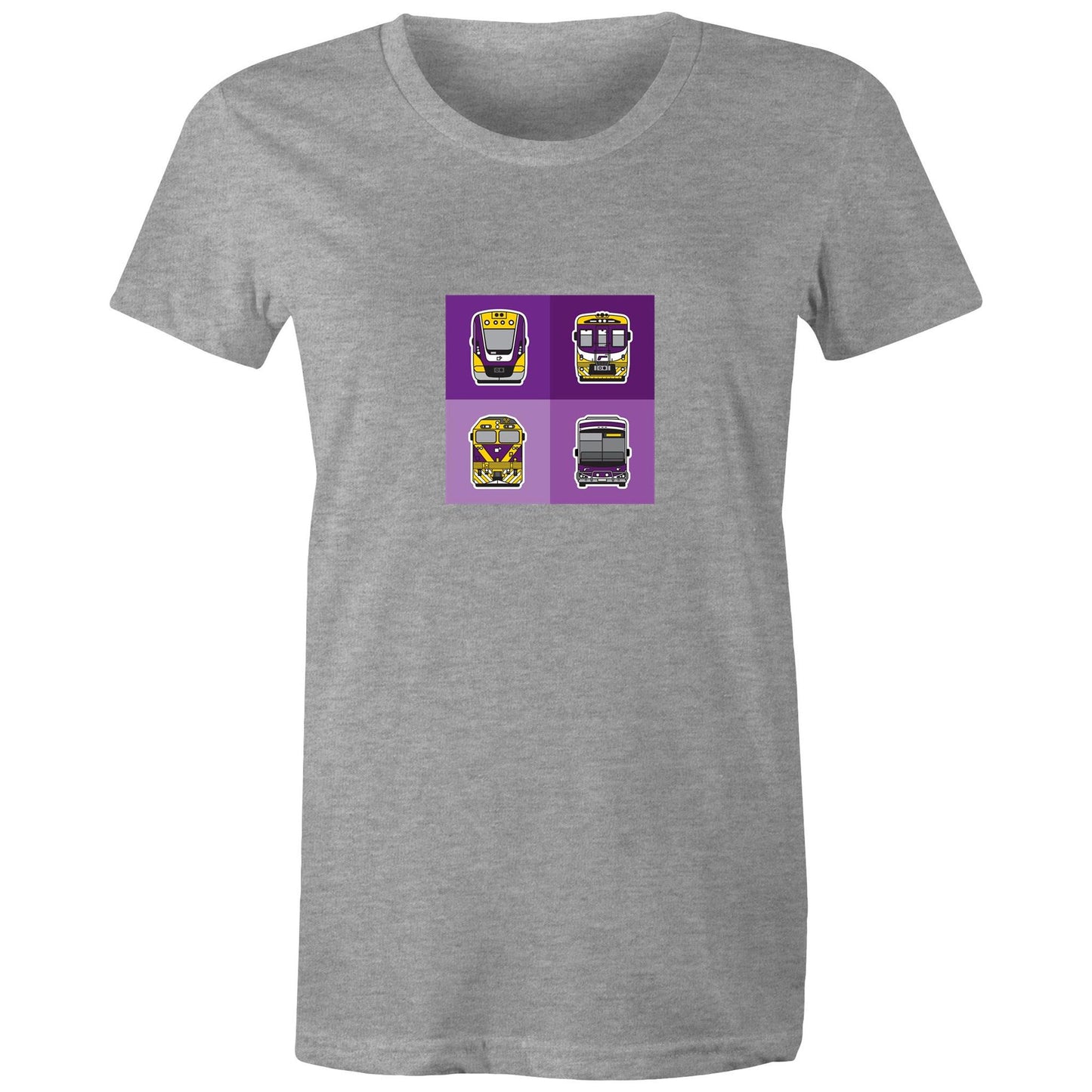 Women's Tee - Melbourne and regional Victorian transit fleet