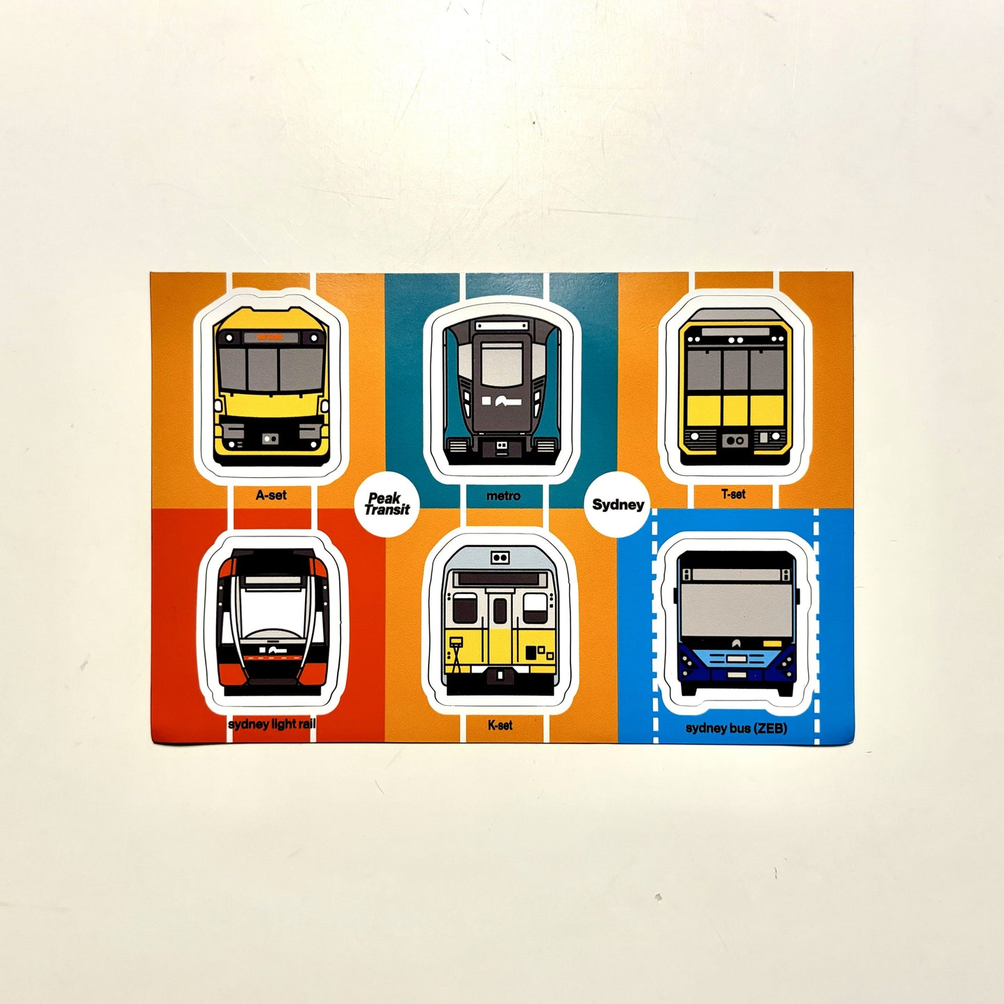 Sydney transit magnet sheet 1