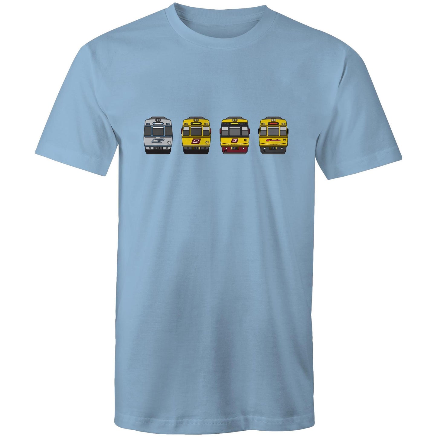 Adult Unisex Tee - SEQ - Brisbane rail 'EMU Evolution'