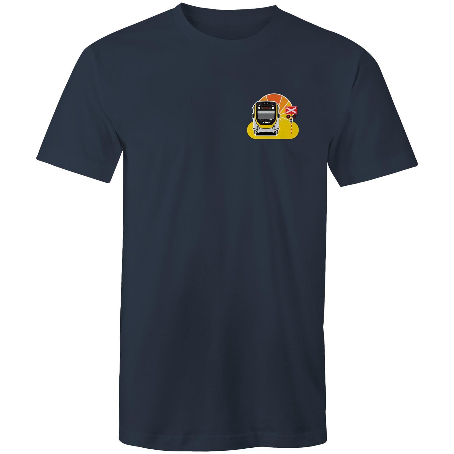 Brisbane next gen train 'crossing' pocket tee