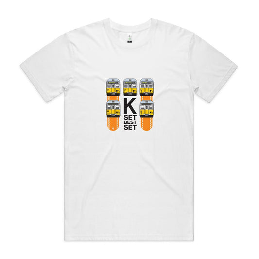 Adult (Unisex) tee - Sydney K SET BEST SET (White & Grey)