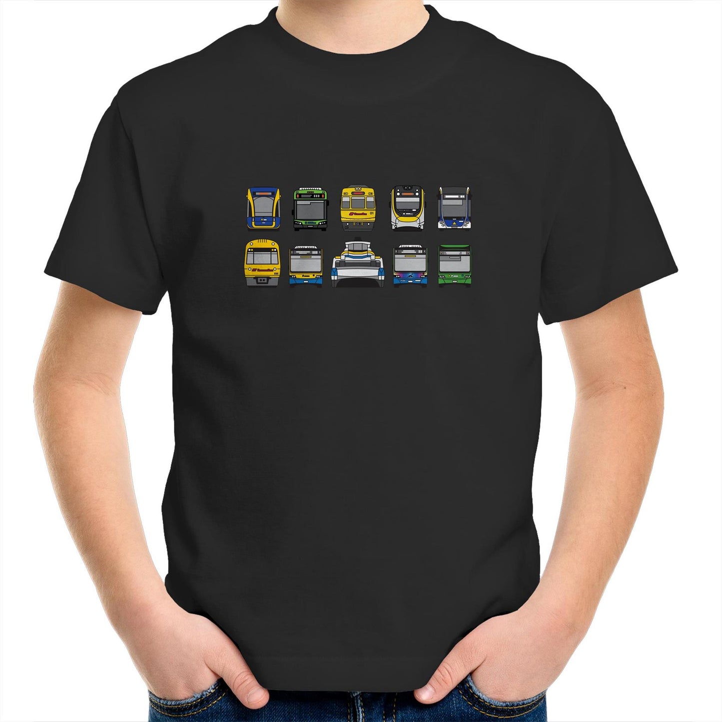 Kids Youth Tee - SEQ Transit 10