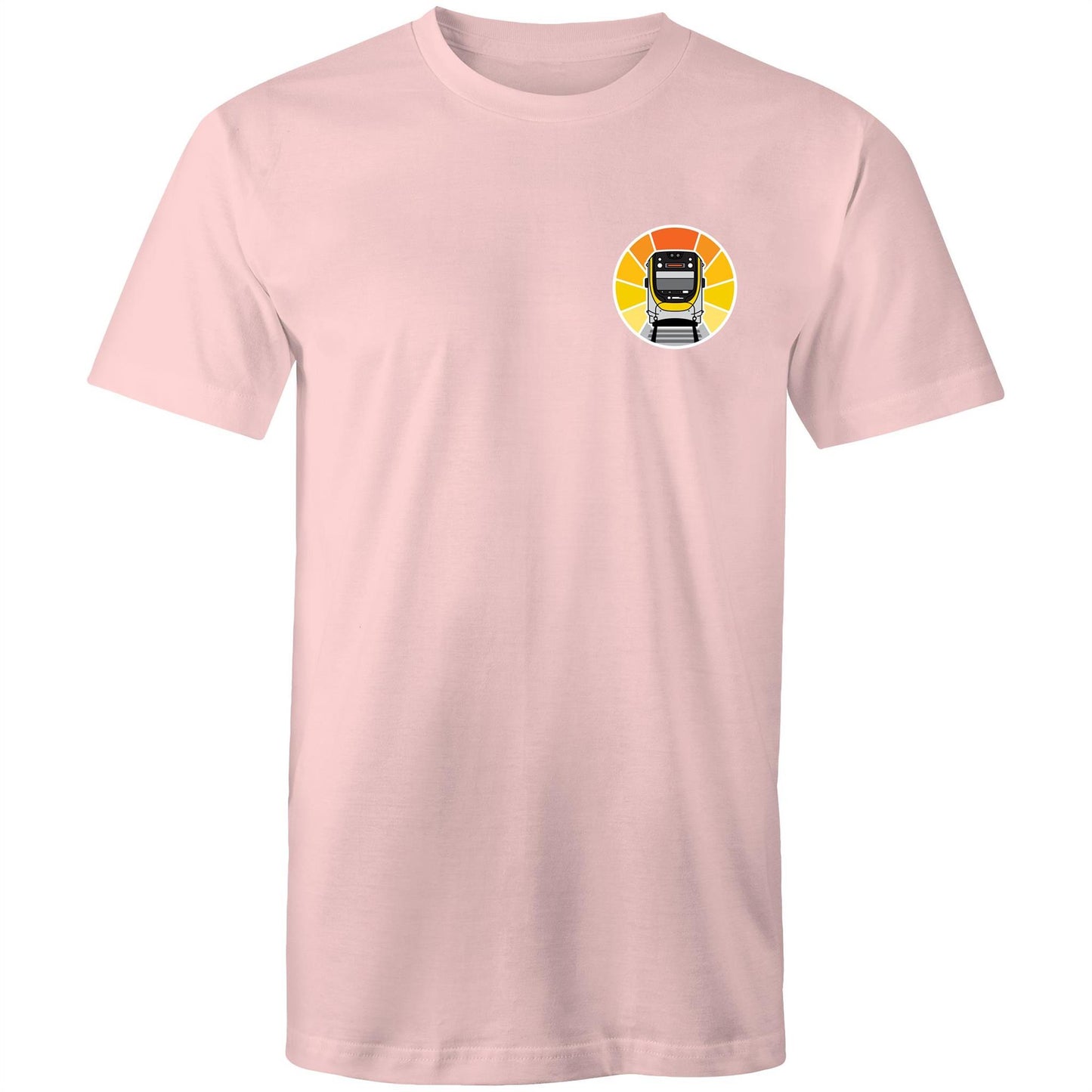 Brisbane next gen train 'sunset' pocket tee