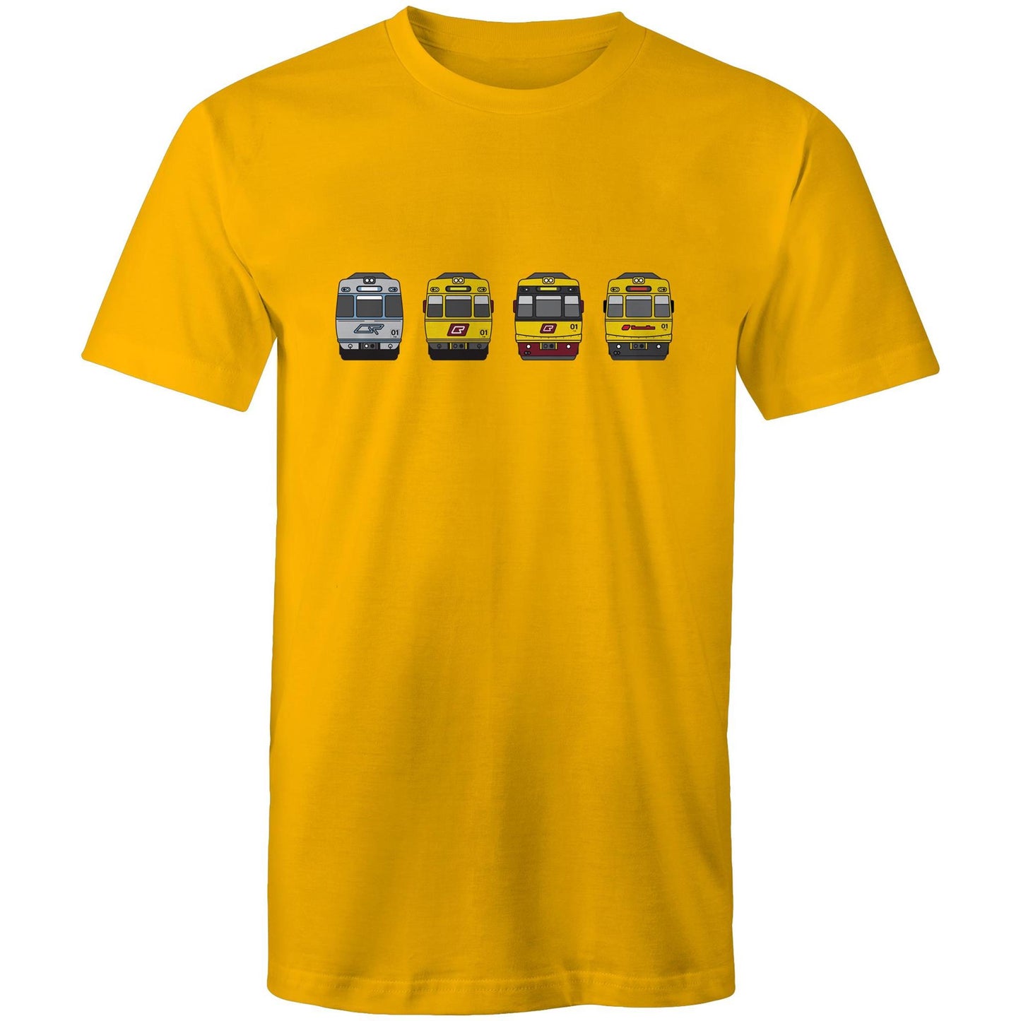 Adult Unisex Tee - SEQ - Brisbane rail 'EMU Evolution'