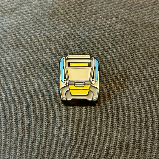 Melbourne train pin (HCMT)