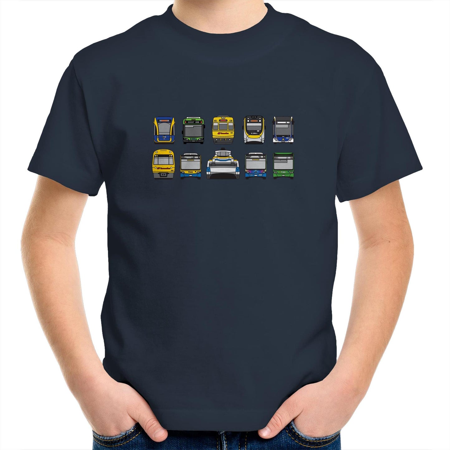 Kids Youth Tee - SEQ Transit 10