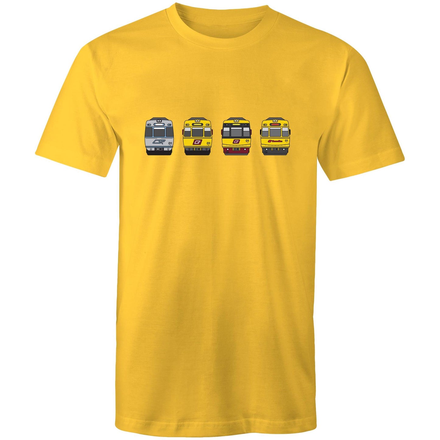 Adult Unisex Tee - SEQ - Brisbane rail 'EMU Evolution'