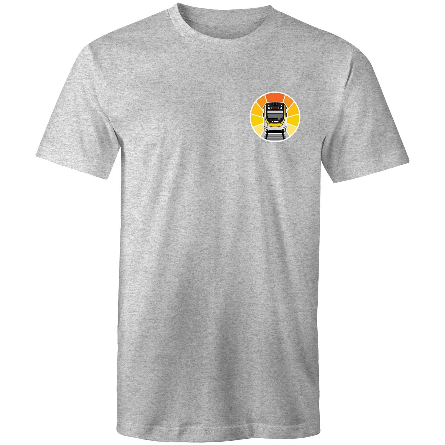 Brisbane next gen train 'sunset' pocket tee