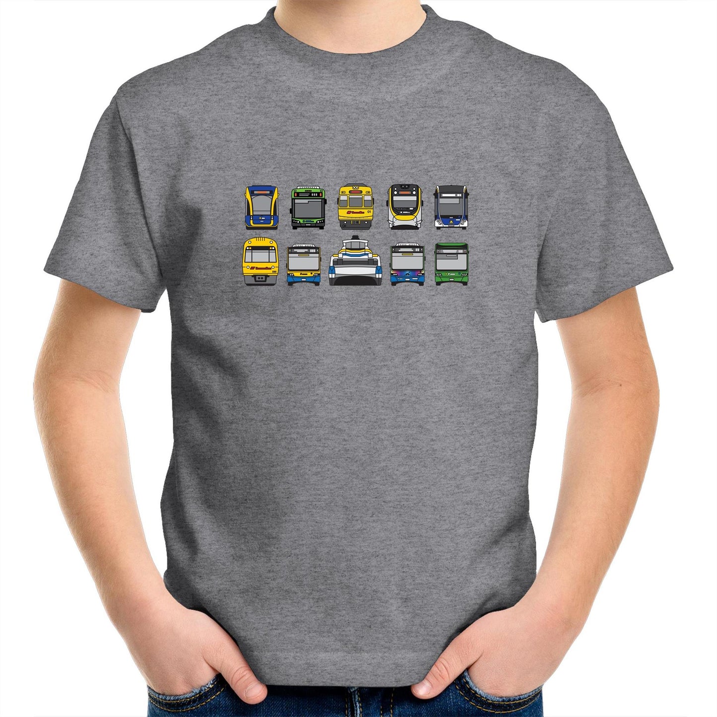 Kids Youth Tee - SEQ Transit 10