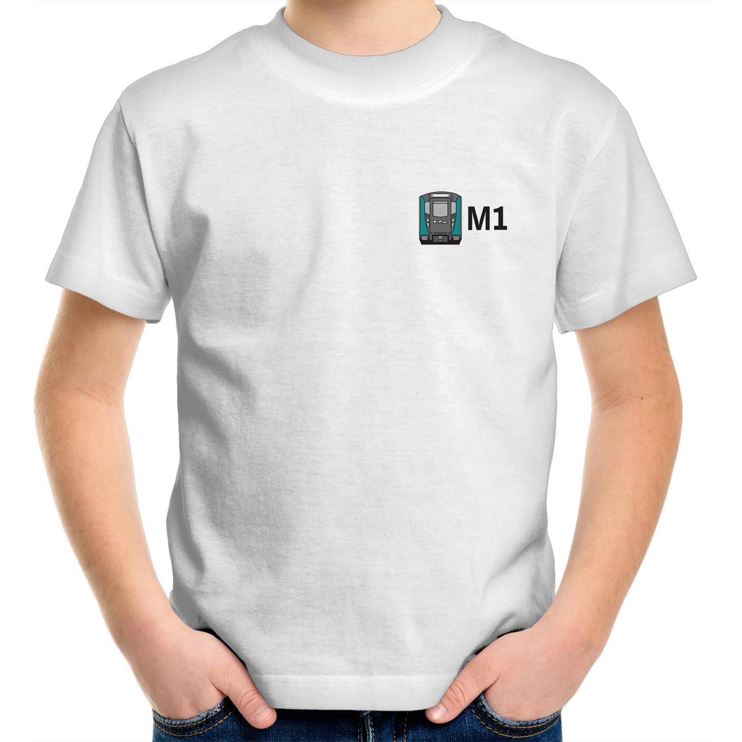 Kids Youth T-shirt - Sydney M1 metro 'Pocket' Tee