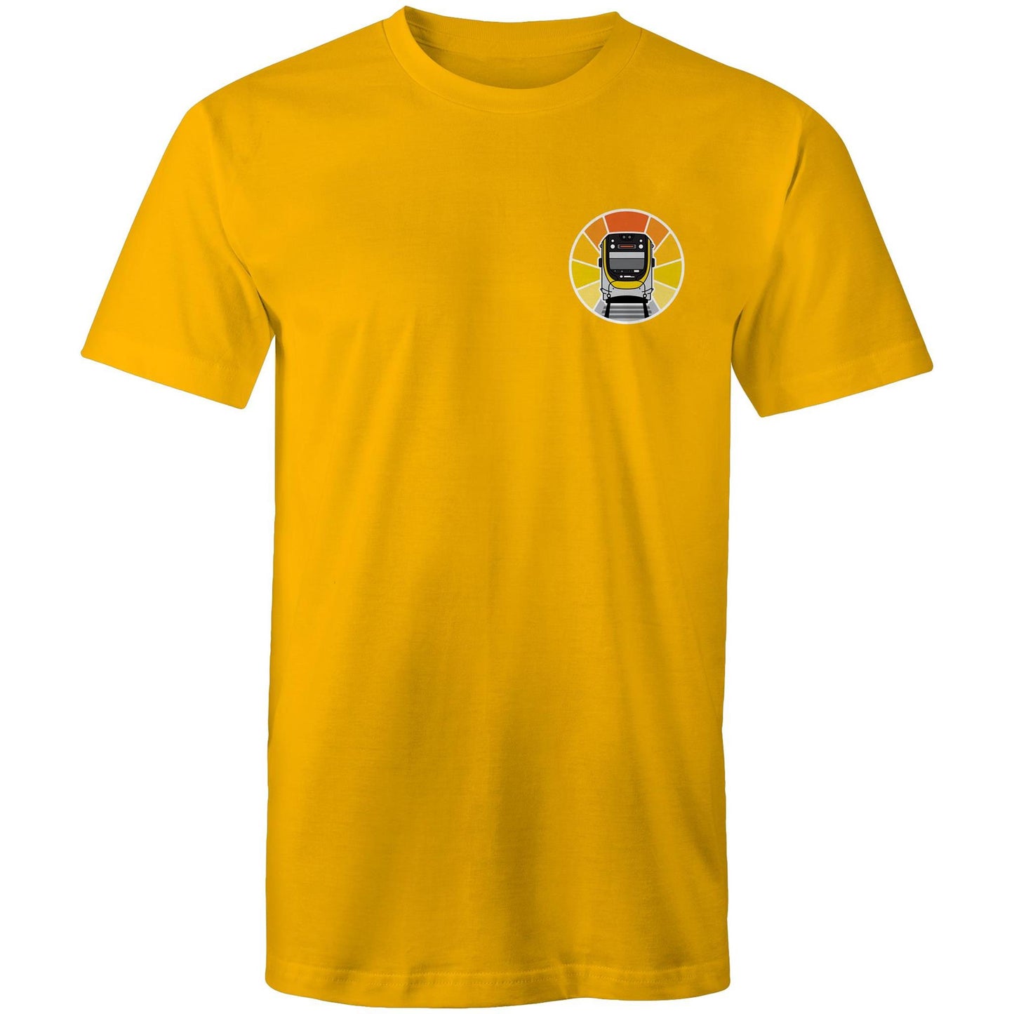 Brisbane next gen train 'sunset' pocket tee