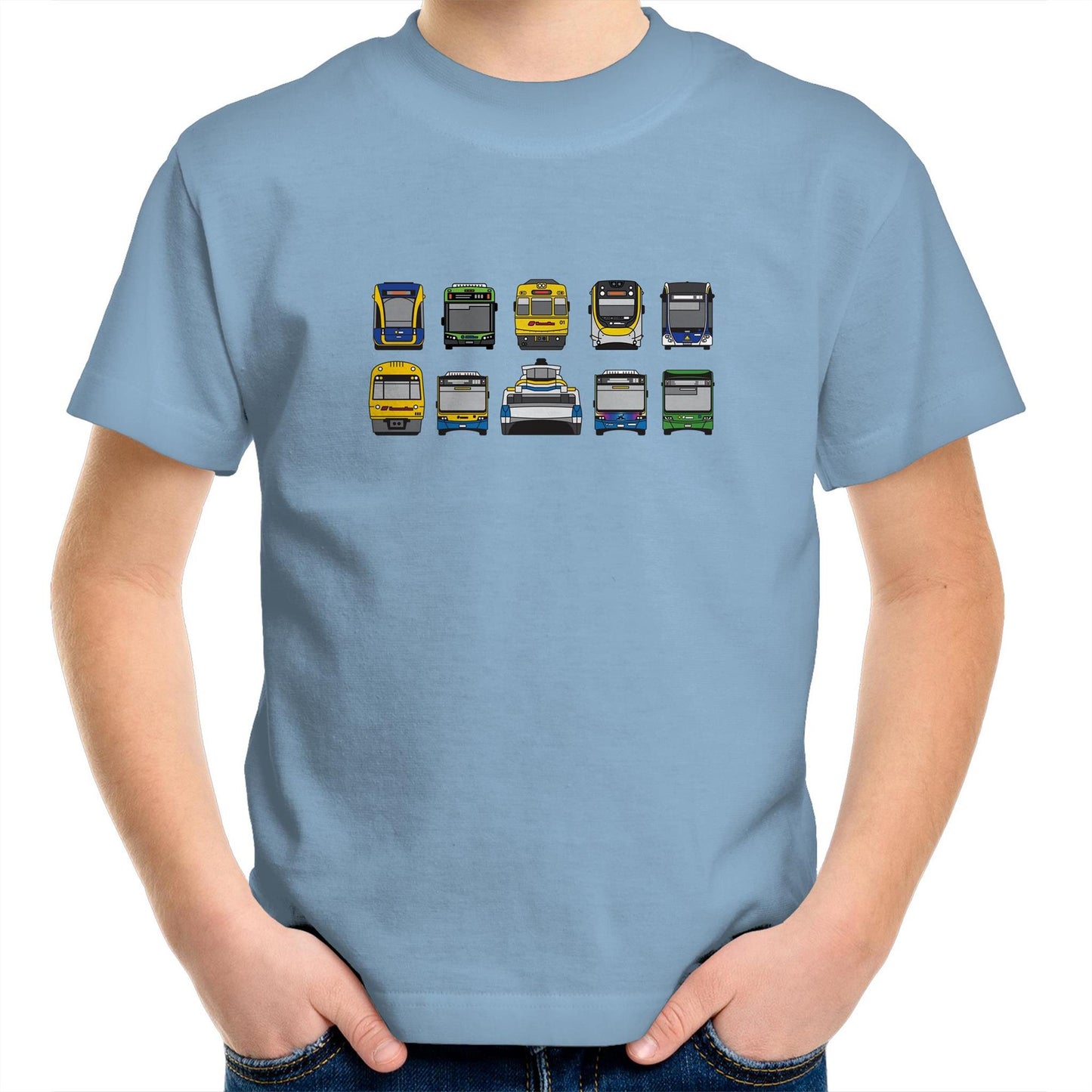 Kids Youth Tee - SEQ Transit 10