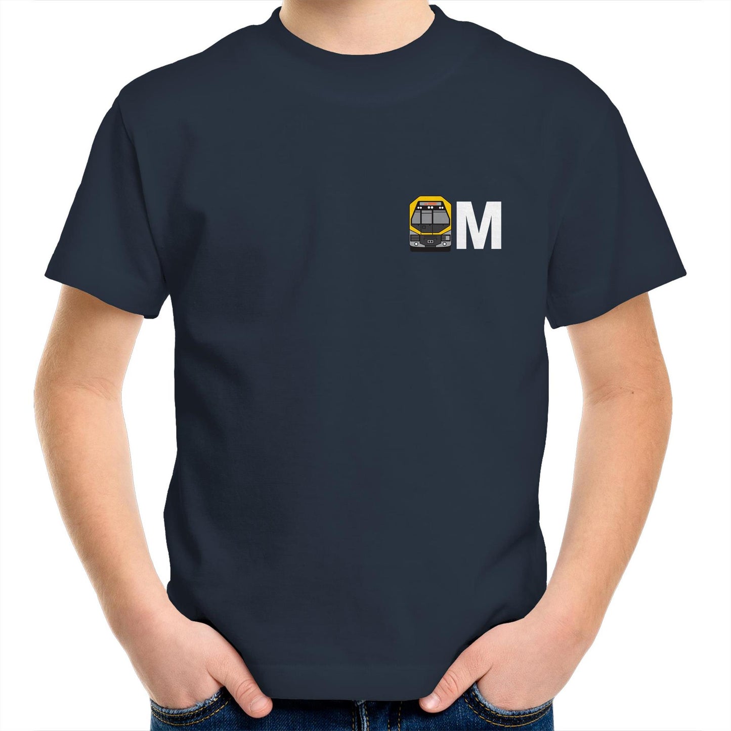 Kids Youth T-shirt M set 'Pocket' Tee (Millennium)