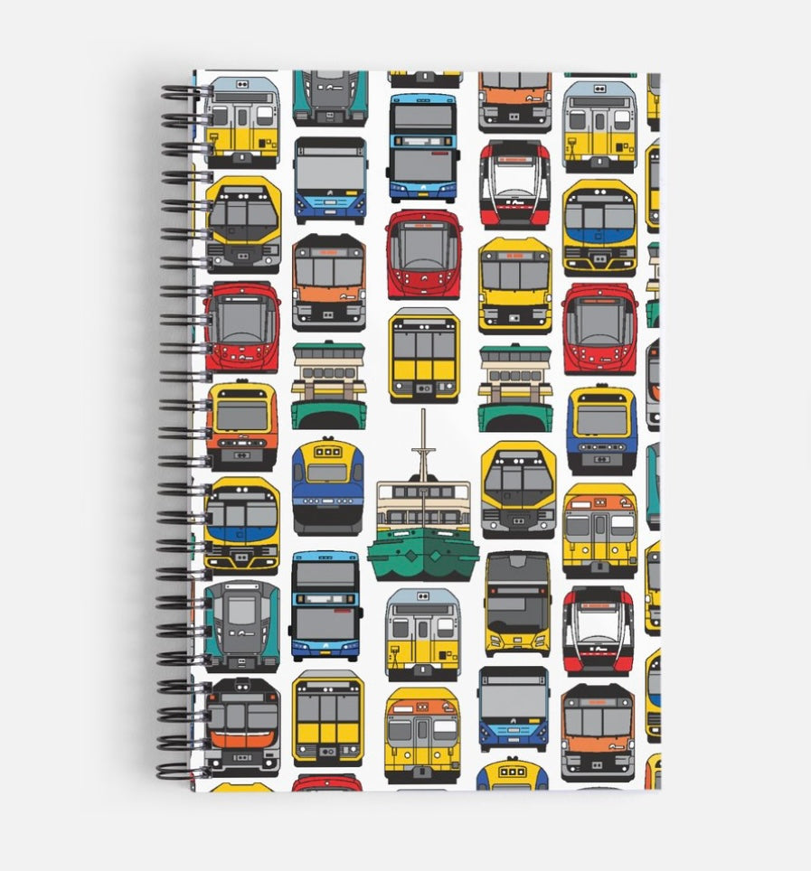 Sydney Transit Notebook - Lined