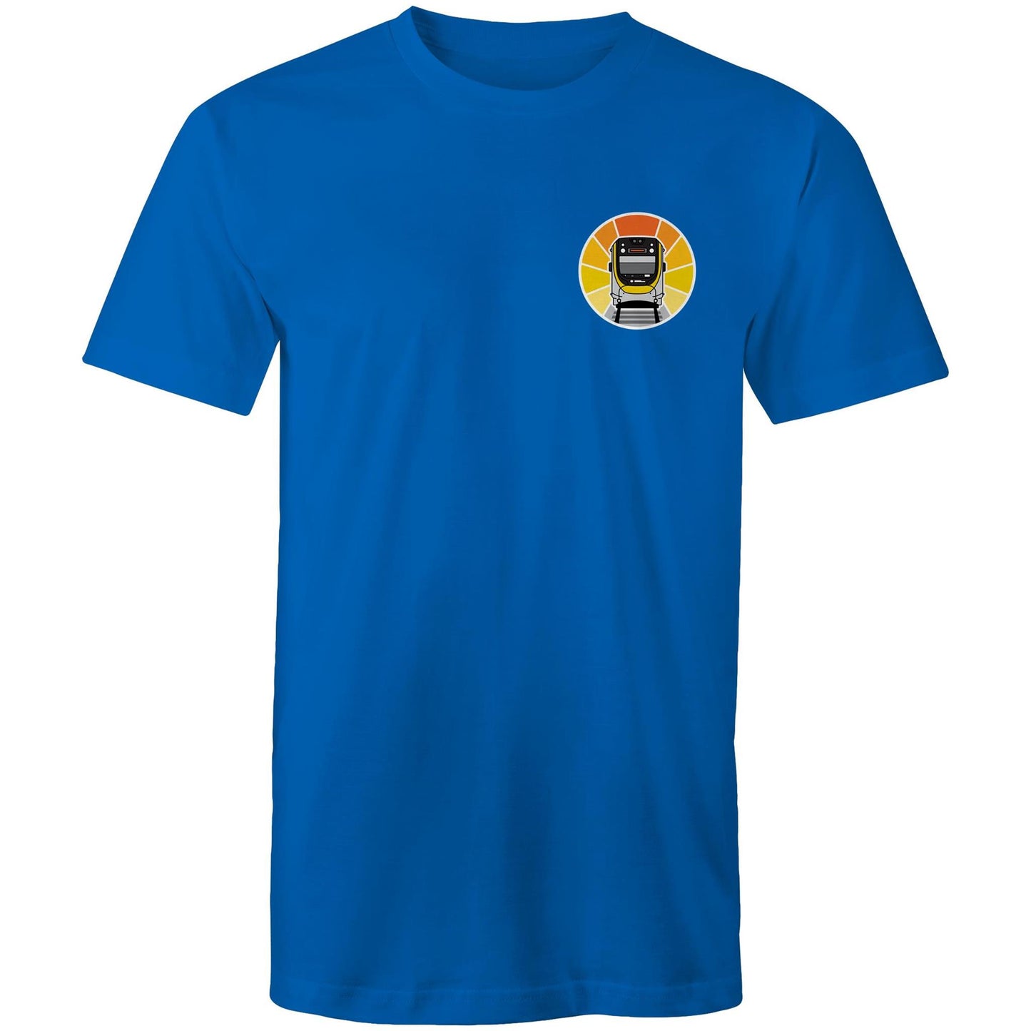 Brisbane next gen train 'sunset' pocket tee