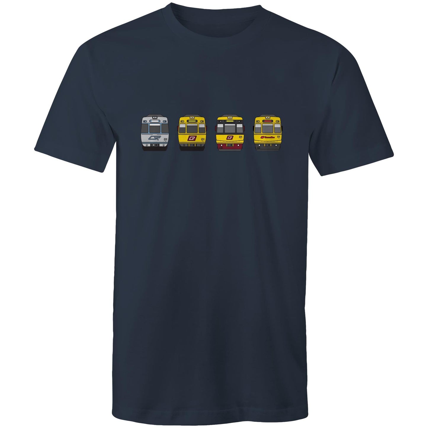 Adult Unisex Tee - SEQ - Brisbane rail 'EMU Evolution'