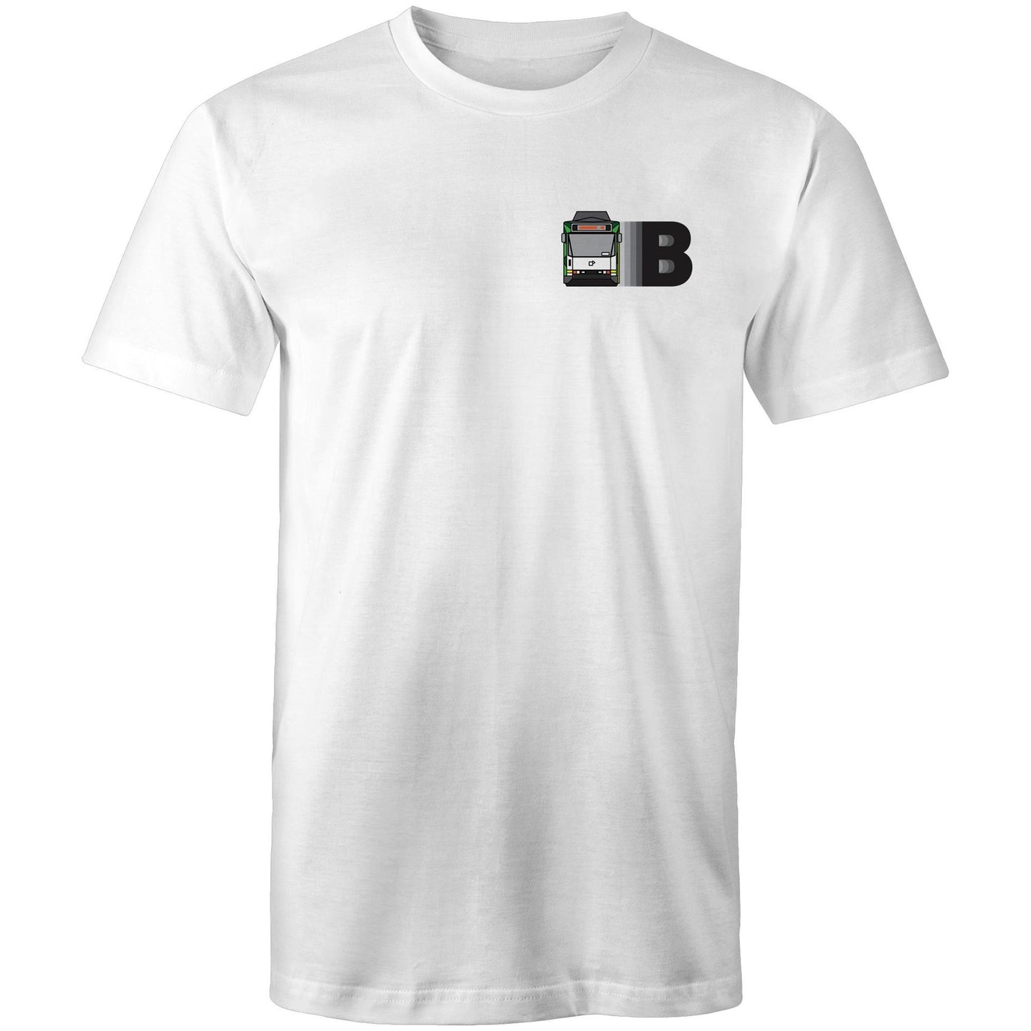 Adult unisex tee - Melbourne B Class Tram 'pocket' tee