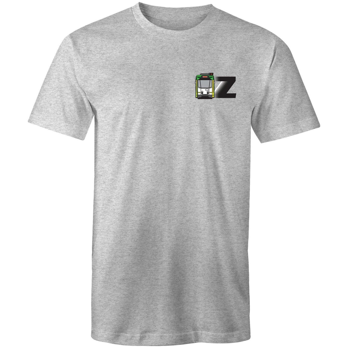 Adult unisex tee - Melbourne Z Class '57 Special' Tram pocket tee