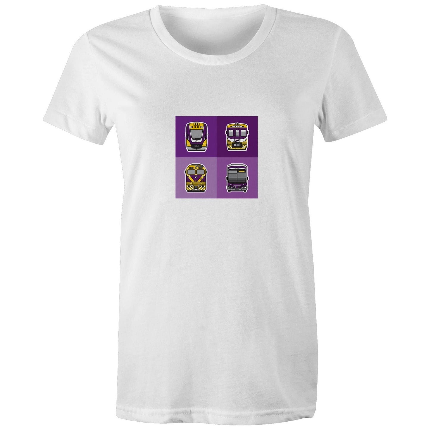 Women's Tee - Melbourne and regional Victorian transit fleet