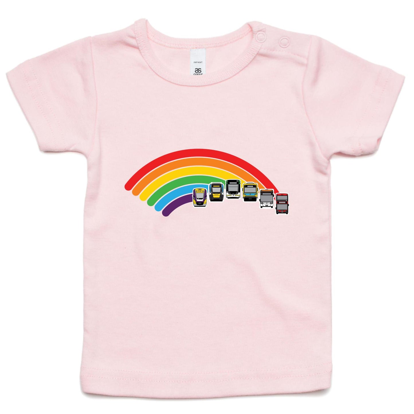 Infant Wee Tee - Melbourne 'Ride the Rainbow'