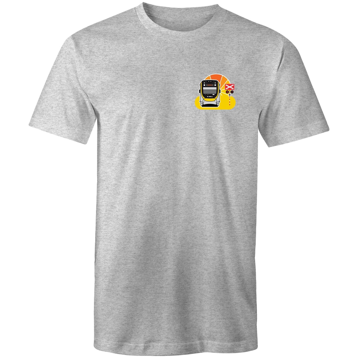 Brisbane next gen train 'crossing' pocket tee