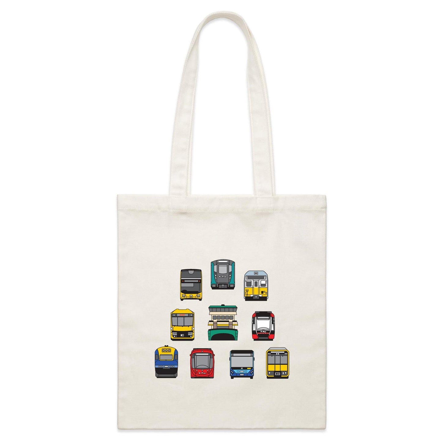 Regular Tote Bag - Sydney transit collection