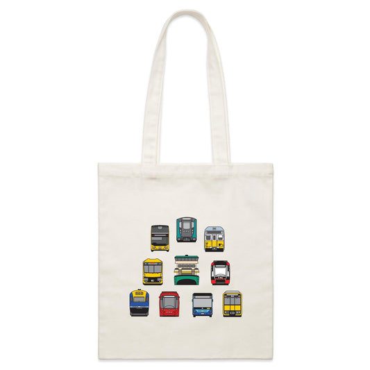 Regular Tote Bag - Sydney transit collection